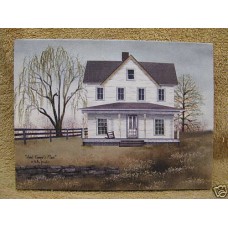 Aunt Emma Place White House Canvas Picture Decor Paint Billy Jacobs Small   150386415799